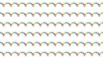 LGBTQ arcobaleno orgoglio vettore sfondo, su bianca colore, punto onda vettore illustrazione.