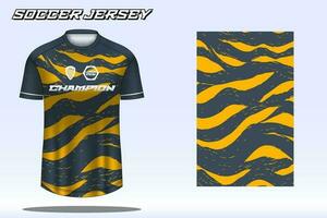 calcio maglia sport maglietta design modello per calcio club vettore