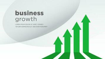 verde frecce di attività commerciale vendita crescita vettore