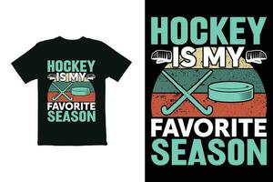 hockey t camicia design vettore, hockey t camicia grafica per Stampa nel camicia, tazza, cappello eccetera vettore