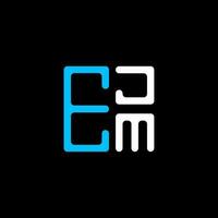 ejm lettera logo creativo design con vettore grafico, ejm semplice e moderno logo. ejm lussuoso alfabeto design