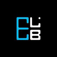 elba lettera logo creativo design con vettore grafico, elba semplice e moderno logo. elba lussuoso alfabeto design