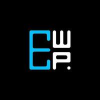 ewp lettera logo creativo design con vettore grafico, ewp semplice e moderno logo. ewp lussuoso alfabeto design