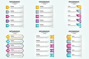 vettore illustrazione infografica piatto design impostato per pubblicità opuscolo aviatore e rivista