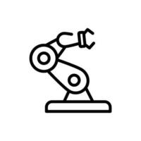 tecnologia robotica cartello simbolo vettore