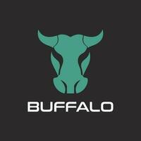 bellezza cavallo ranch stabile stallone logo designcreative bufalo testa design logo idee su un' bianca sfondo diventare un' marca simbolo per il tuo attività commerciale, il concetto di bufalo icone vettore