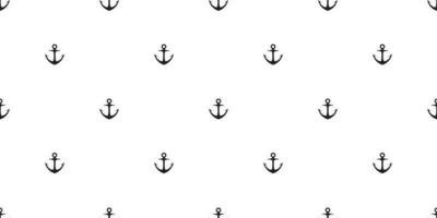 ancora senza soluzione di continuità modello vettore barca pirata timone nautico marittimo oceano mare piastrella sfondo ripetere sfondo sciarpa isolato