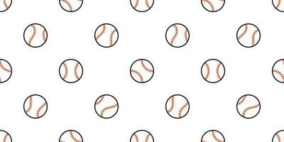 baseball senza soluzione di continuità modello vettore sport tennis palla piastrella sfondo sciarpa isolato ripetere sfondo