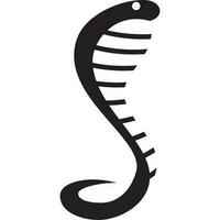immagine di un' carino serpente quello le forme il lettera S vettore