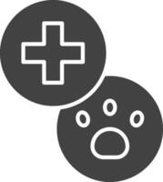 assistenza sanitaria icona vettore Immagine. adatto per mobile app, ragnatela applicazioni e Stampa media.