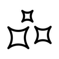 luccichio icona vettore simbolo design illustrazione