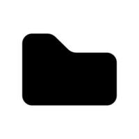 cartella icona vettore simbolo design illustrazione