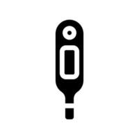 termometro icona vettore simbolo design illustrazione