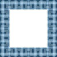 Marina Militare blu piastrella telaio, mosaico piastrella telaio, piastrella telaio, senza soluzione di continuità modello, mosaico senza soluzione di continuità modello, mosaico piastrelle struttura o sfondo. bagno parete piastrelle, pavimento piastrelle con bellissimo modello vettore
