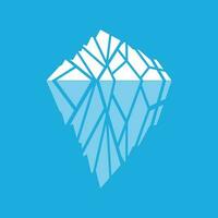 montagna logo, antartico iceberg logo disegno, natura paesaggio vettore, Prodotto marca illustrazione icona vettore