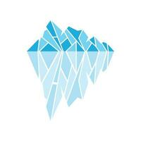 montagna logo, antartico iceberg logo disegno, natura paesaggio vettore, Prodotto marca illustrazione icona vettore