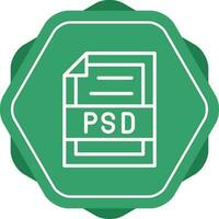 PSD file vettore icona