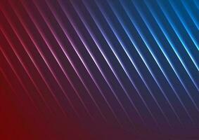 blu e viola neon laser Linee astratto sfondo vettore