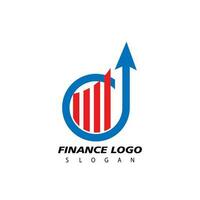 finanziario logo, design ispirazione vettore modello per attività commerciale