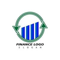 finanziario logo, design ispirazione vettore modello per attività commerciale