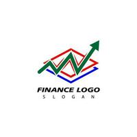 finanziario logo, design ispirazione vettore modello per attività commerciale