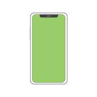 verde schermo colorato croma chiave sfondo mobile design vettore illustrazione