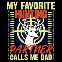 mio preferito a caccia compagno chiamate me papà vettore