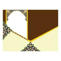 islamico calette, disegno, Corano calette, Arabo calette, campione coperture design vettore