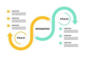 progettazione infografica aziendale, illustrazioni vettoriali