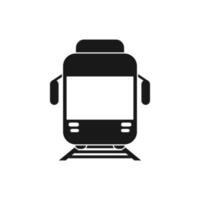 treno icona. treno vettore su bianca sfondo . trasporto vetor simbolo.