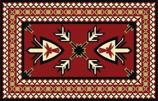 navajo tappeto nord americano indigeno culture, modello, navajo cultura, americano sud-ovest, tappeto arte vettore