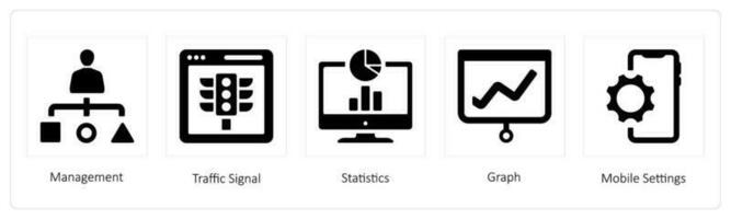 gestione, traffico segnale, statistica vettore