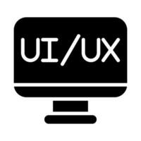 UX ui vettore icona