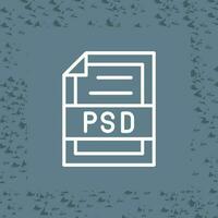 PSD file vettore icona