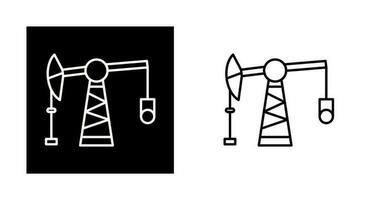 pumpjack vettore icona