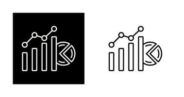 bar grafico vettore icona