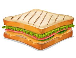 Icona del panino francese vettore
