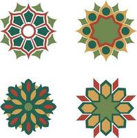 islamico geometrico ornamento. simbolo nel decorativo Arabo stile. ornato decorazione per design decorazione sfondi.vettore professionista vettore