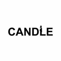 candela lofo disegno, logotipo e vettore logo