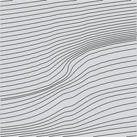 l'astratto ondulato ondulato semplifica la trama di sfondo di arte di linea vettore