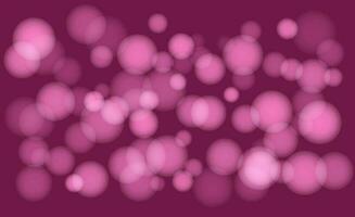 rosa bokeh, scintillii, bagliore su rosa sfondo, sfondo, per Natale e nuovo anno, vettore illustrazione nel eps10 formato