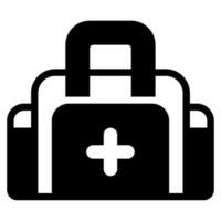 icona della borsa medica vettore