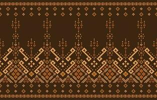 pixel etnico modelli. sari, vestiario, tessuto, batik, maglieria, batik. vettore