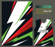 vettore maglia gli sport design per da corsa Ciclismo calcio gioco motocross