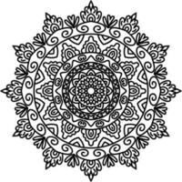 disegno di mandala indiano di vettore