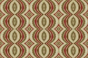 ikat floreale paisley ricamo sfondo. ikat modelli geometrico etnico orientale modello tradizionale. ikat azteco stile astratto design per Stampa trama, tessuto, sari, sari, tappeto. vettore