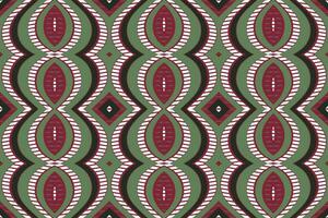 ikat floreale paisley ricamo sfondo. ikat modello geometrico etnico orientale modello tradizionale.azteco stile astratto vettore illustrazione.disegno per trama, tessuto, abbigliamento, avvolgimento, pareo.