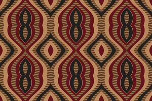 ikat damasco paisley ricamo sfondo. ikat diamante geometrico etnico orientale modello tradizionale. ikat azteco stile astratto design per Stampa trama, tessuto, sari, sari, tappeto. vettore