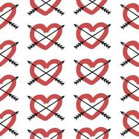 amore seamless pattern vettore