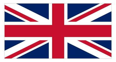 Britannico bandiera icona. unito regno bandiera. vettore. vettore